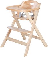 Kinderstoeltje voor Peuter - Kinderstoeltje Hout Peuter - Kinderstoeltje en Tafeltje - Kinderstoeltje voor Peuter Hout - Natuurlijk Hout - 58D x 59B x 79H cm - 5,95 kg