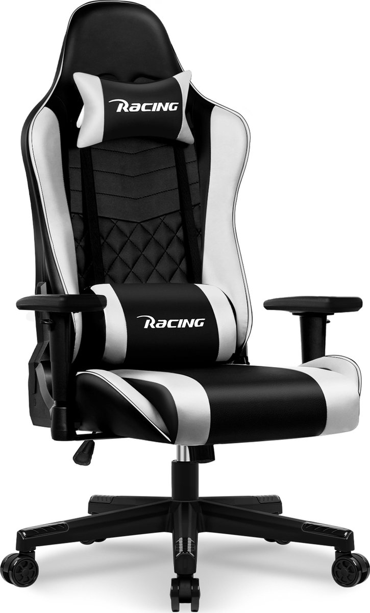 Gaming Stoel - Gamestoelen - Racing Style Gamestoel- 90°-155° Rugleuning - 150 Kg