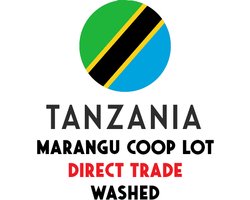 Tanzania Marangu Kilimanjaro - Direct Trade - vers gebrand - 1000 gram