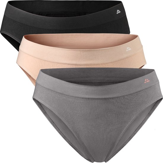 DANISH ENDURANCE Onderbroeken van Bamboe Viscose- voor Dames- Veelkleurig- XL/XXL