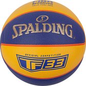 Spalding Tf33 3X3 Game Basketbal - Geel / Blauw | Maat: 6