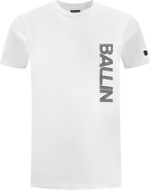 Ballin Amsterdam - T-shirts coupe régulière pour hommes Crewneck SS - White - Taille XL