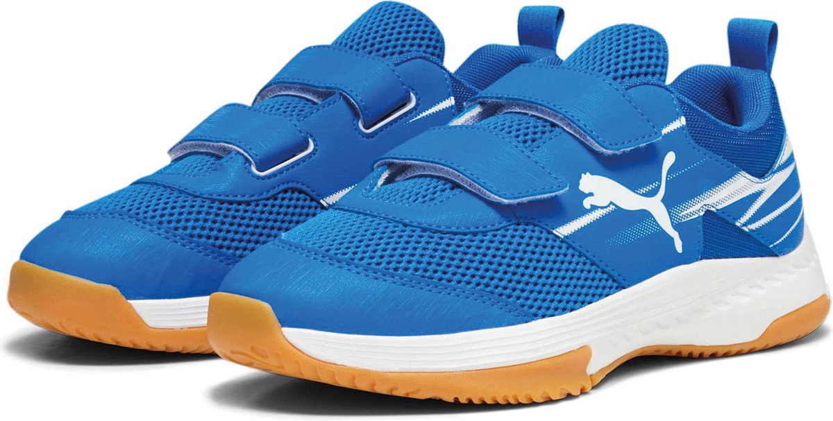 Puma Varion II V Indoorschoenen Junior Blauw