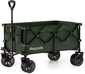 LifeGoods Bolderkar - XL - Opvouwbaar - 200L - 150KG Draagkracht - Groen