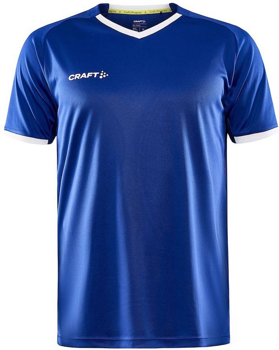 Craft Progress 2.0 Shirt Korte Mouw Heren - Royal | Maat: XXL