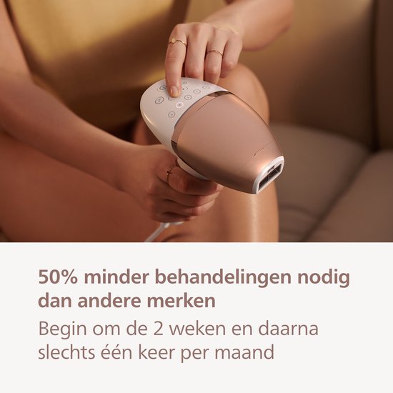 Philips Lumea Prestige 8000 series - IPL Ontharingsapparaat - twee opzetstukken - BRI945/00