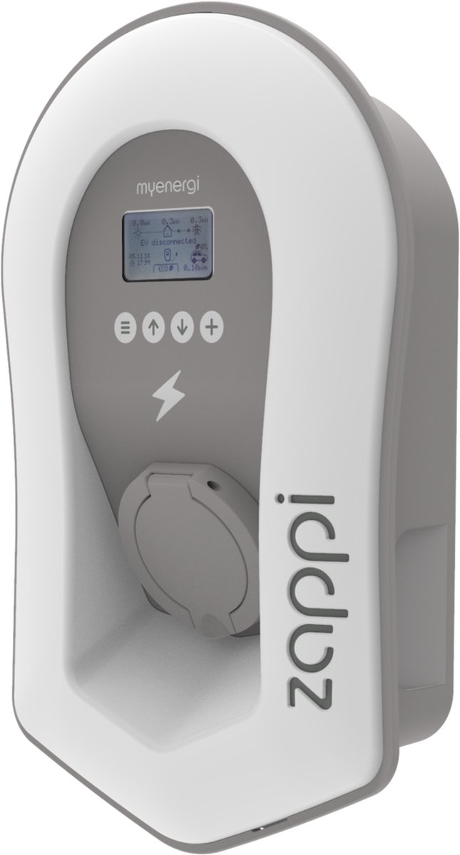 Myenergi Zappi - Socket Maximale Laadvermogen: 32A, 1 fase, Kleur: Wit