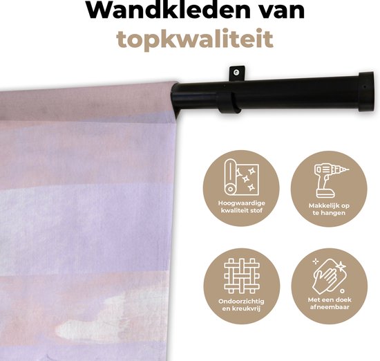 Tapisserie - Tapisserie - Pastel - Peinture - Design - 90x67,5 cm - Tapisserie