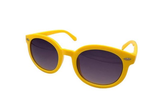 Kinder-zonnebril voor jongens/meisjes - kindermode - fashion - zonnebrillen - geel