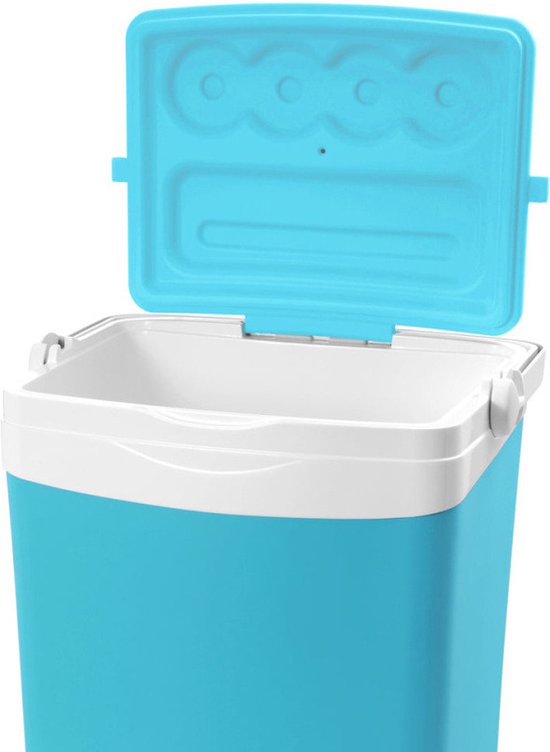 Eda Tropic koelbox - 25 liter - kunststof - blauw - 39 x 29 x 42 cm van EDA — afbeelding 5