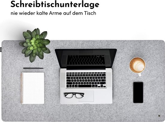 Wurk® bureau onderlegger 80x40cm