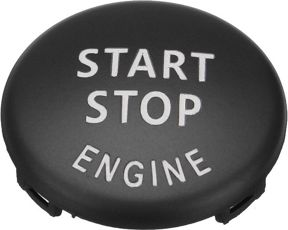 VCTparts Start Stop Engine Motor Schakelknop Knop BMW Zwart