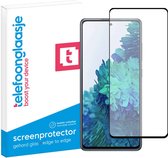 Telefoonglaasje Screenprotector Samsung Galaxy S20 FE - Volledig Dekkend - Geschikt voor Samsung Galaxy S20 FE Screenprotectors Gehard Glas - Beschermglas van rand tot rand
