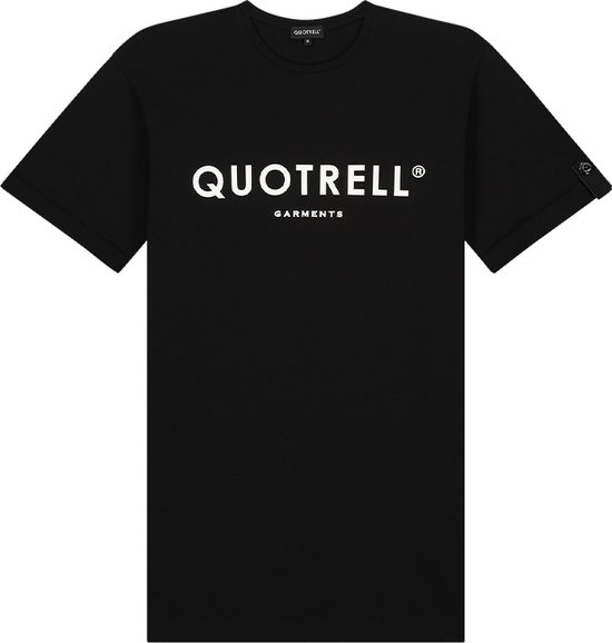 Quotrell - BASIC GARMENTS T-SHIRT - BLACK/WHITE
