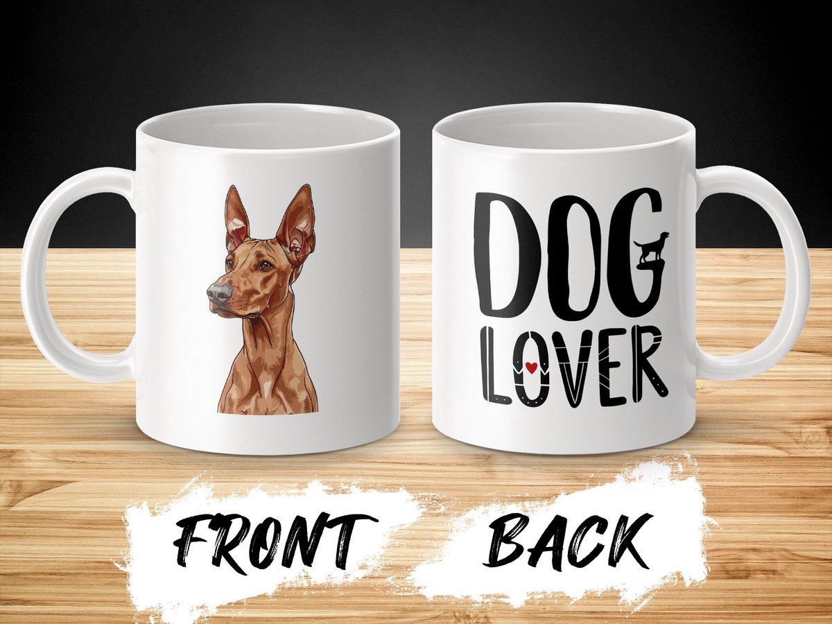 Mok Pharaoh Hound dog - hond / dog lover