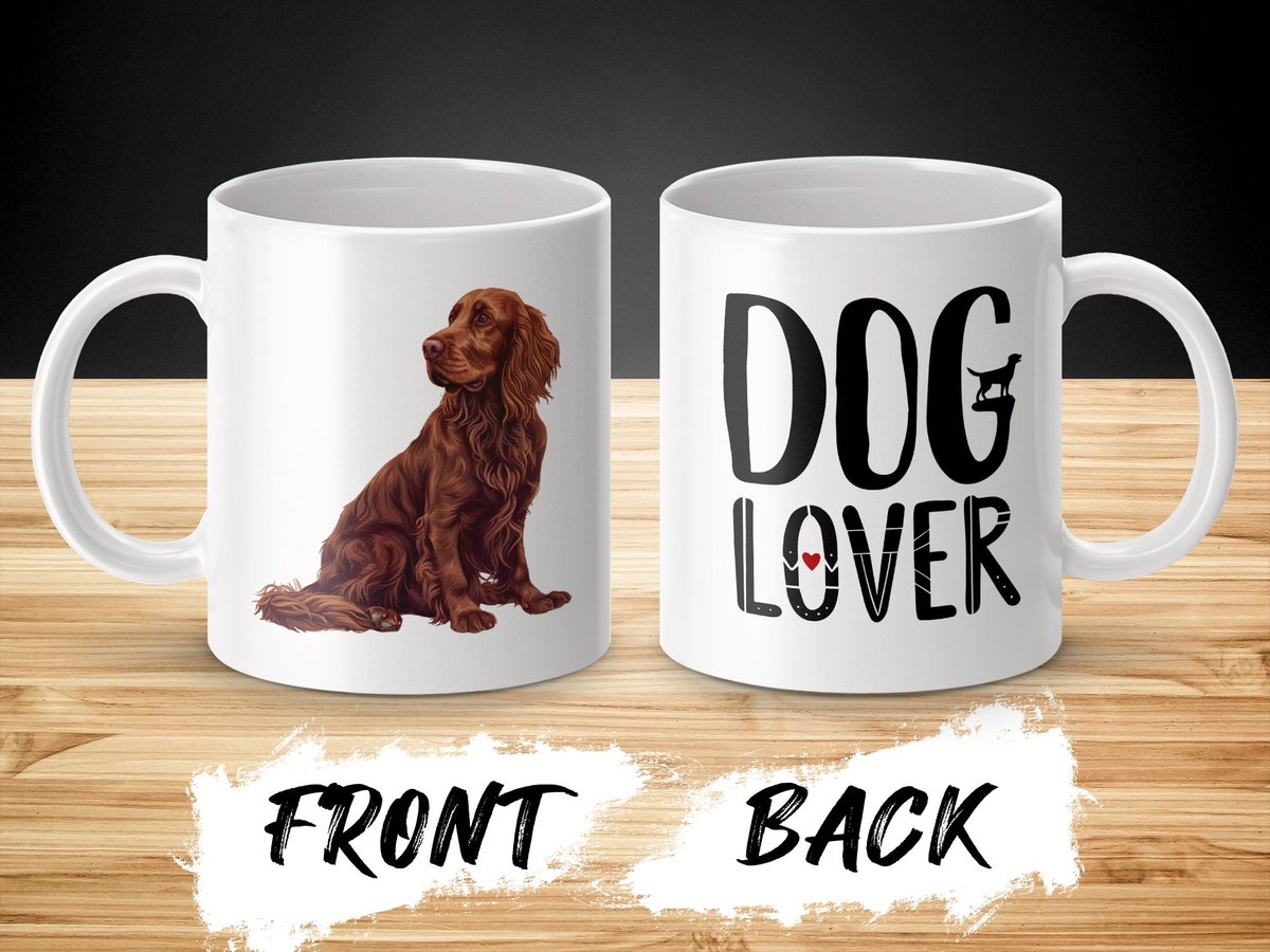 Mok Irish Setter dog - hond / dog lover