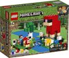 foto van LEGO Minecraft De Schapenboerderij - 21153