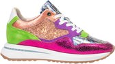 Floris van Bommel SUMI 06.14 - Lage sneakersDames sneakersPopulaire damesschoenen - Kleur: Roze - Maat: 40