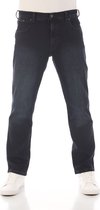 Wrangler Heren Jeans Broeken Texas Stretch regular/straight Fit Blauw 38W / 34L Volwassenen Denim Jeansbroek