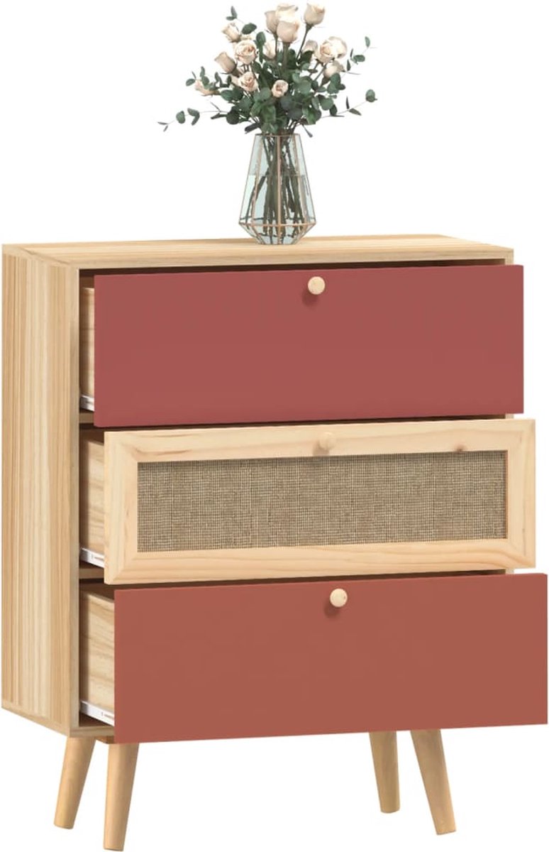 VidaXL Tv-wandmeubel 40x34,5x60 cm gerookt eikenkleurig