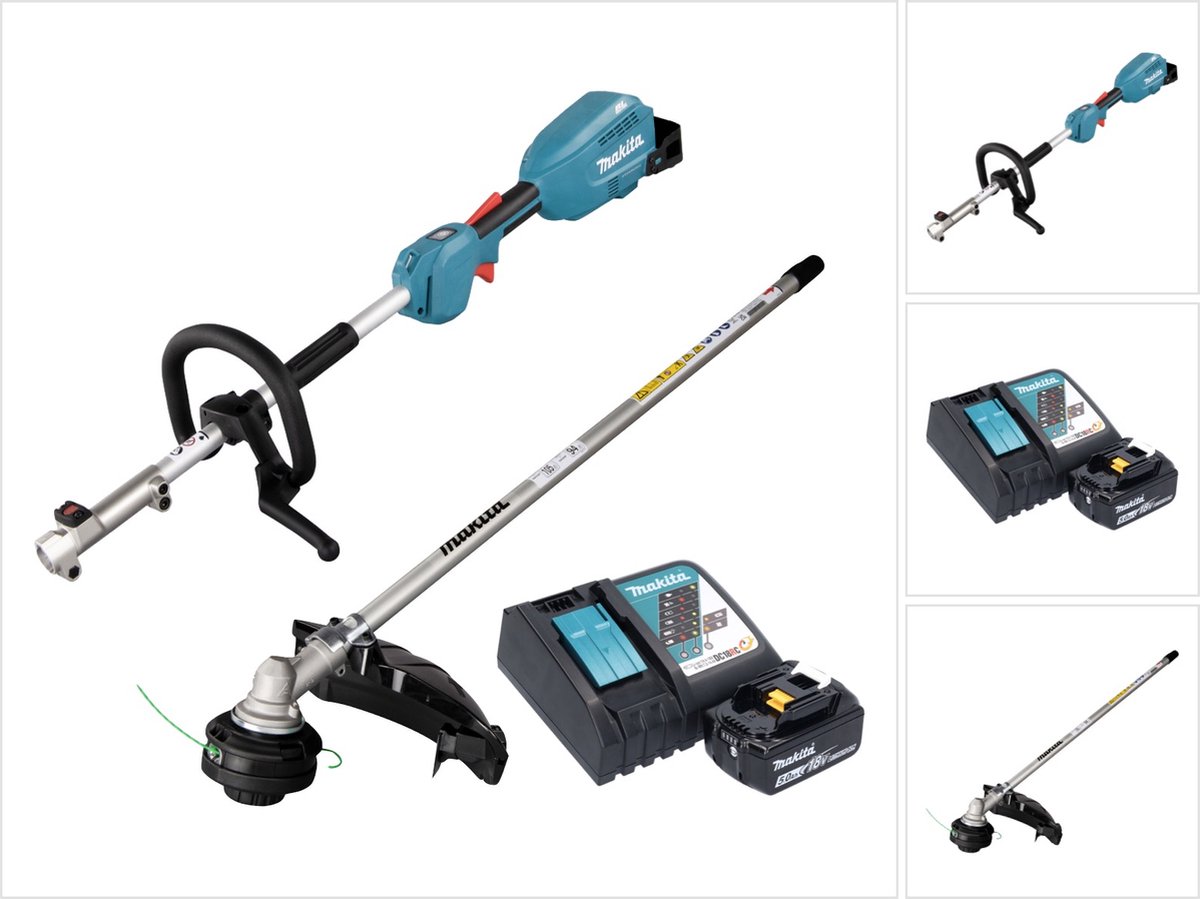 Makita DUX 18 RTX1 accu multifunctionele aandrijving 18 V borstelloos + 1x accu 5,0 Ah + oplader