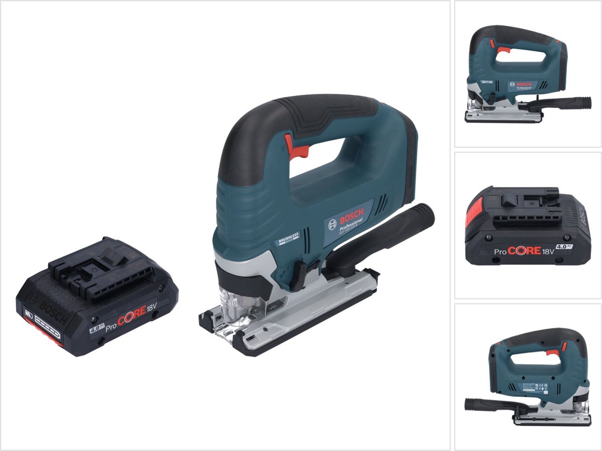 Bosch GST 18V-125 B Professionele accudecoupeerzaag 18 V 125 mm borstelloos + 1x ProCORE accu 4.0 Ah - zonder oplader