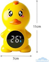 DuckSplash - badeendje - Baby Bad & Kamer Thermometer - Digitaal Geel Badeendspeelgoed