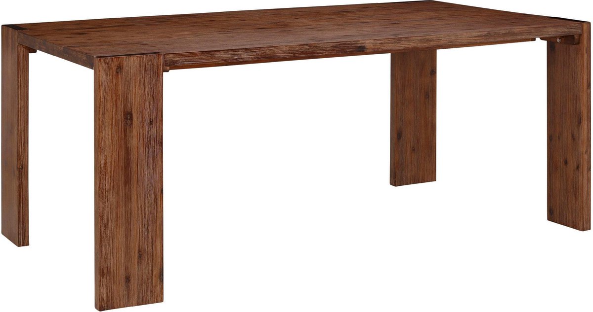 Notio Living Marbella-Eettafel - 180 cm - Bruin Acacia