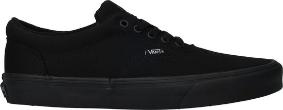 Vans Doheny Canvas Heren Sneakers - Black/Black - Maat 47