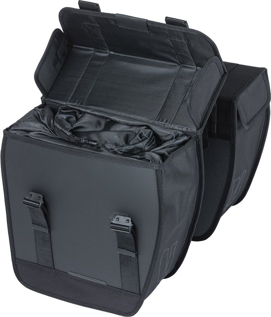 Basil Tour - Waterproof Dubbele Fietstas - 28 Liter - Zwart - 100% waterdicht — afbeelding 4