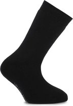 Yellowmoon 2-paar Badstof kinder sokken - 34 - Zwart