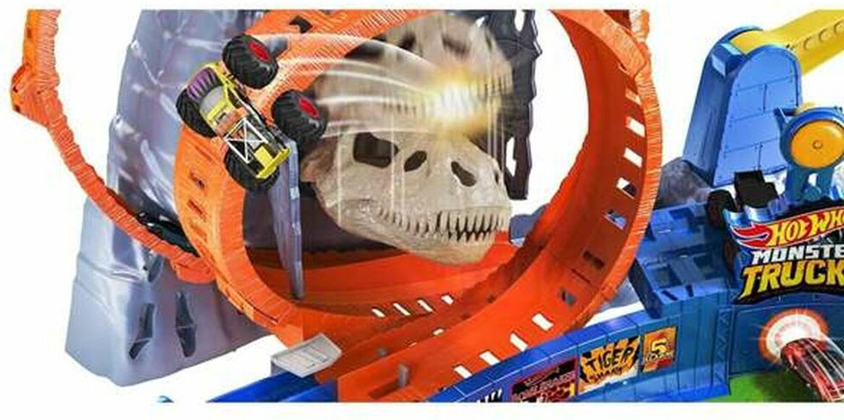 Hot Wheels Monster Trucks Le Volcan Du T-Rex