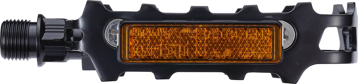 BBB Cycling Mount&Go 2.0 Fietspedalen Stadsfiets, MTB & E-bike Pedaal - Universeel - Duurzame Platformpedalen met Reflectors - Zwart - Trappers Fiets - BPD-15B – foto 7