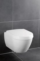 Villeroy & Boch Subway 2.0 Compact met zitting toiletset met geberit inbouwreservoir en sigma20 drukplaat wit