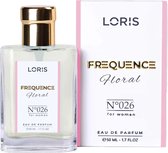 Loris Parfum Frequence Floral - 026 - Damesparfum - 50ML - Eau de Parfum