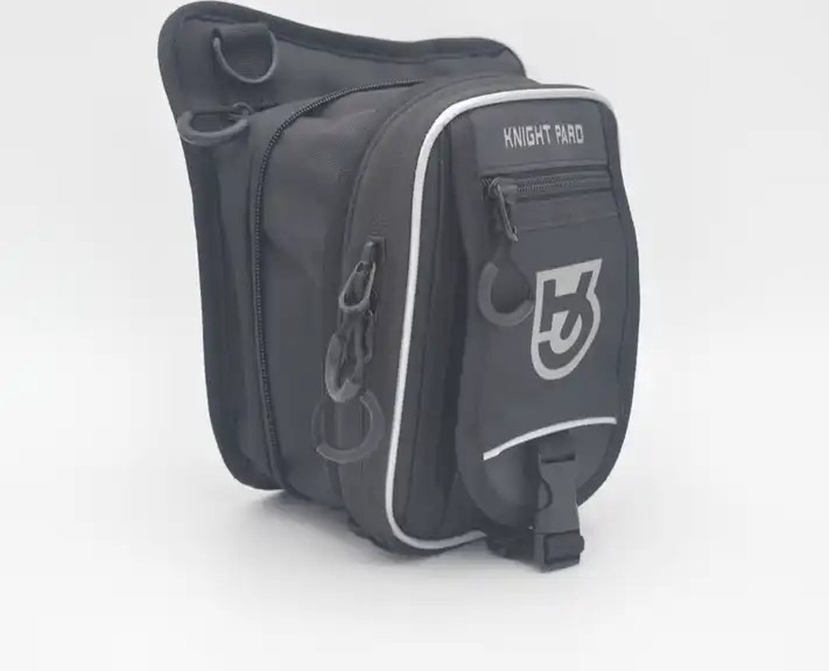 Beentas motor | Heuptas motor | Motor tas | Motor accessoires | Ruime heuptas | Leg bag | Zwart