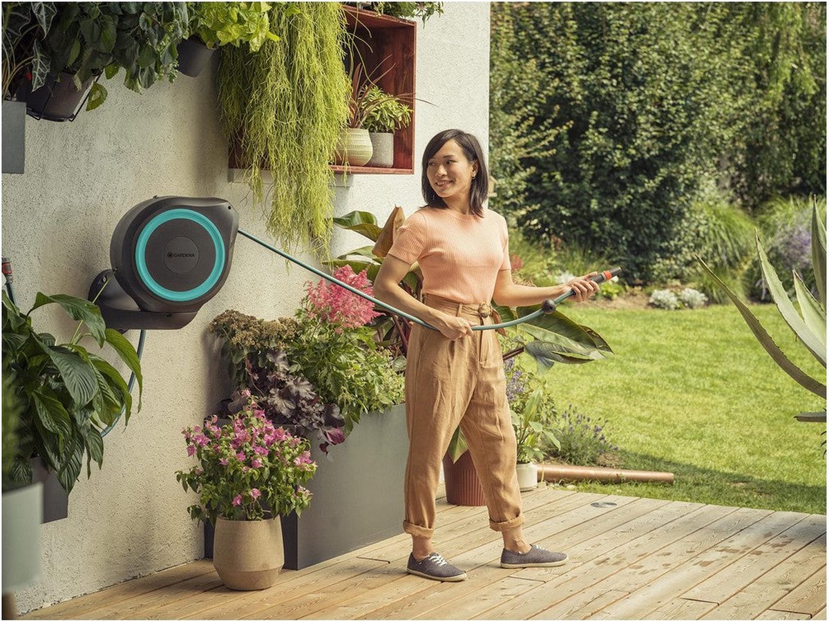 Gardena Rollup S Wandslangenbox - 15 Meter - Ø 11 mm