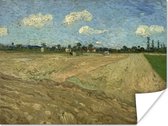 Poster Geploegde akkers - Vincent van Gogh - 40x30 cm