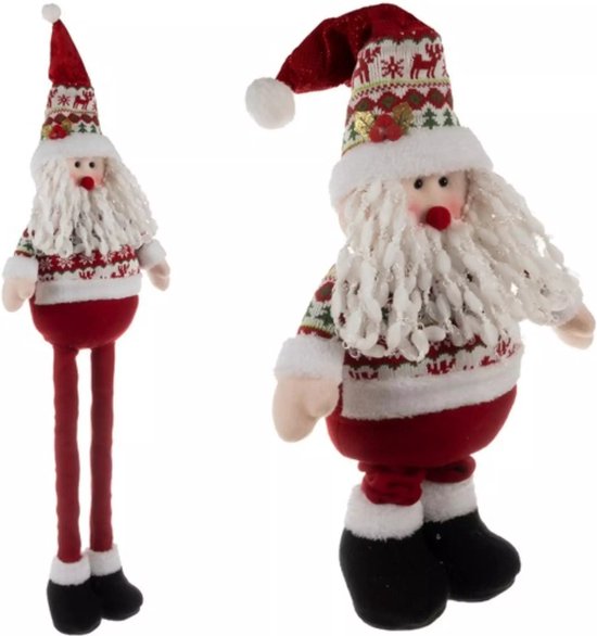 Ruhhy Kerstman - Telescopisch 95cm - Verstelbare Hoogte voor Flexibele Decoratie