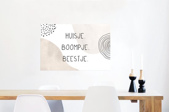 Affiche Maison - Pastel - Proverbes - 60x40 cm