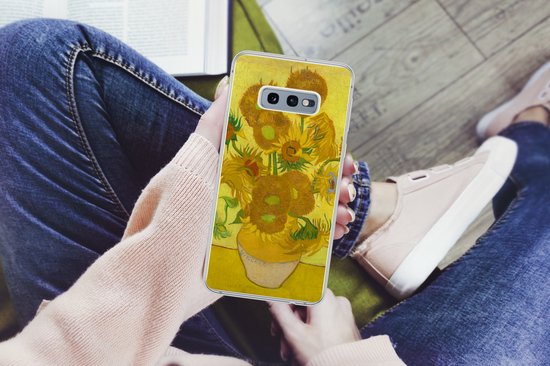 Coque Samsung Galaxy S10e - Tournesols - Vincent van Gogh - Coque de téléphone en Siliconen