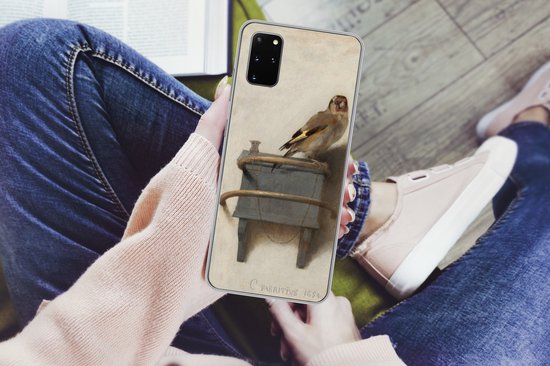 Coque Samsung Galaxy S20 Plus - Chardonneret - Vieux Maître - Carel Fabritius - Coque de Téléphone en Siliconen