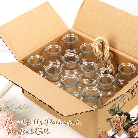 Mini-vazenset, 10 stuks, kleine glazen vaas, vintage decoratieve vazenset, verschillende maten, bloemenvaas voor tafeldecoratie, middenstukken, bruiloftsdecoraties Mini-vazenset, 10 stuks, kleine glazen vaas, vintage decoratieve vazenset, verschillende maten, bloemenvaas voor tafeldecoratie, middenstukken, bruiloftsdecoraties