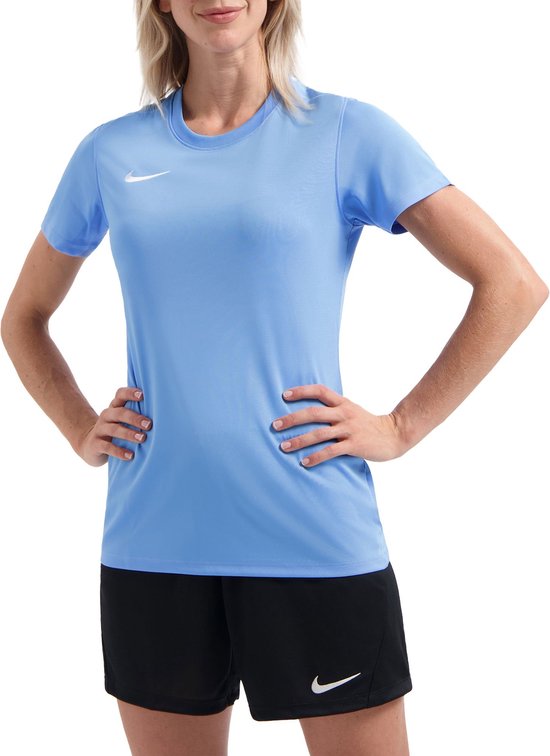 Nike Park VII SS Sports Shirt - Taille S - Femme - Bleu clair