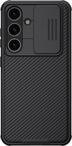 Nillkin CamShield Magnetisch Hoesje Geschikt voor de Samsung Galaxy S24 - Compatibel met MagSafe - Camera Slider Back Cover Zwart