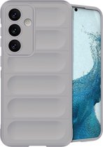 iMoshion Hoesje Geschikt voor Samsung Galaxy S24 Plus Hoesje Siliconen - iMoshion EasyGrip Backcover - Grijs