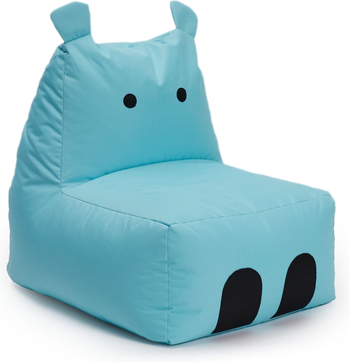 LUMALAND Animal Line kinderzitzak Nijlpaard - turquoise