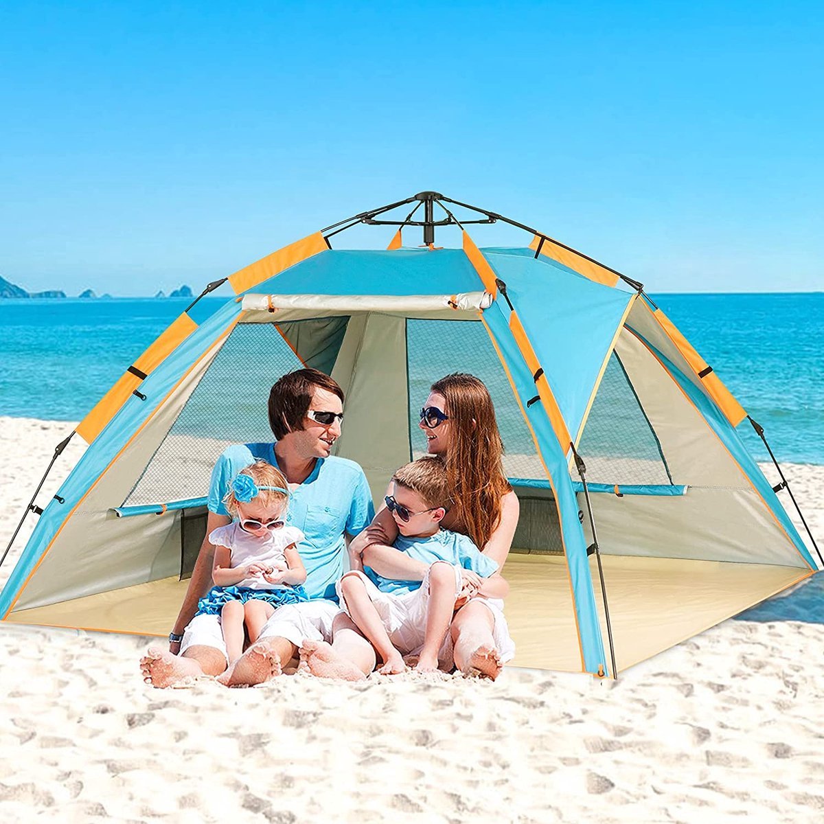 Luxe Pop Up Tent – Premium Kwaliteit Camping Tent - Makkelijk In Gebruik