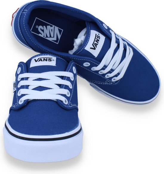 Vans Heren Sneaker Mn Atwood Canvas Blue/white Maat: 40 bol