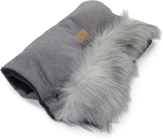 Soosie - ESKIMO - Voetenzak voor Kinderwagen of Wandelwagen met Handwarmer - Universele van Soosie — afbeelding 5